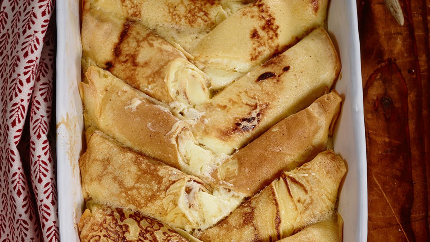Topfenpalatschinken Rezept