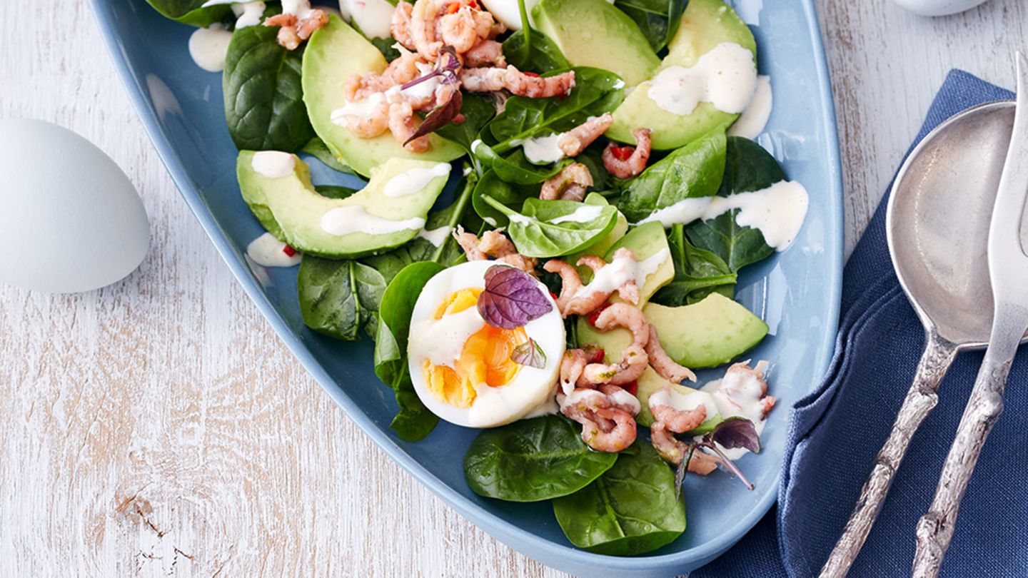 Eier-Krabben-Salat Rezept - [ESSEN UND TRINKEN]