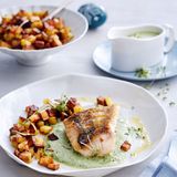 Zander mit Grüner Sauce