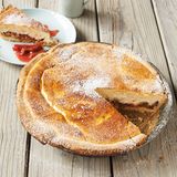 Käse-Rhabarber-Kuchen