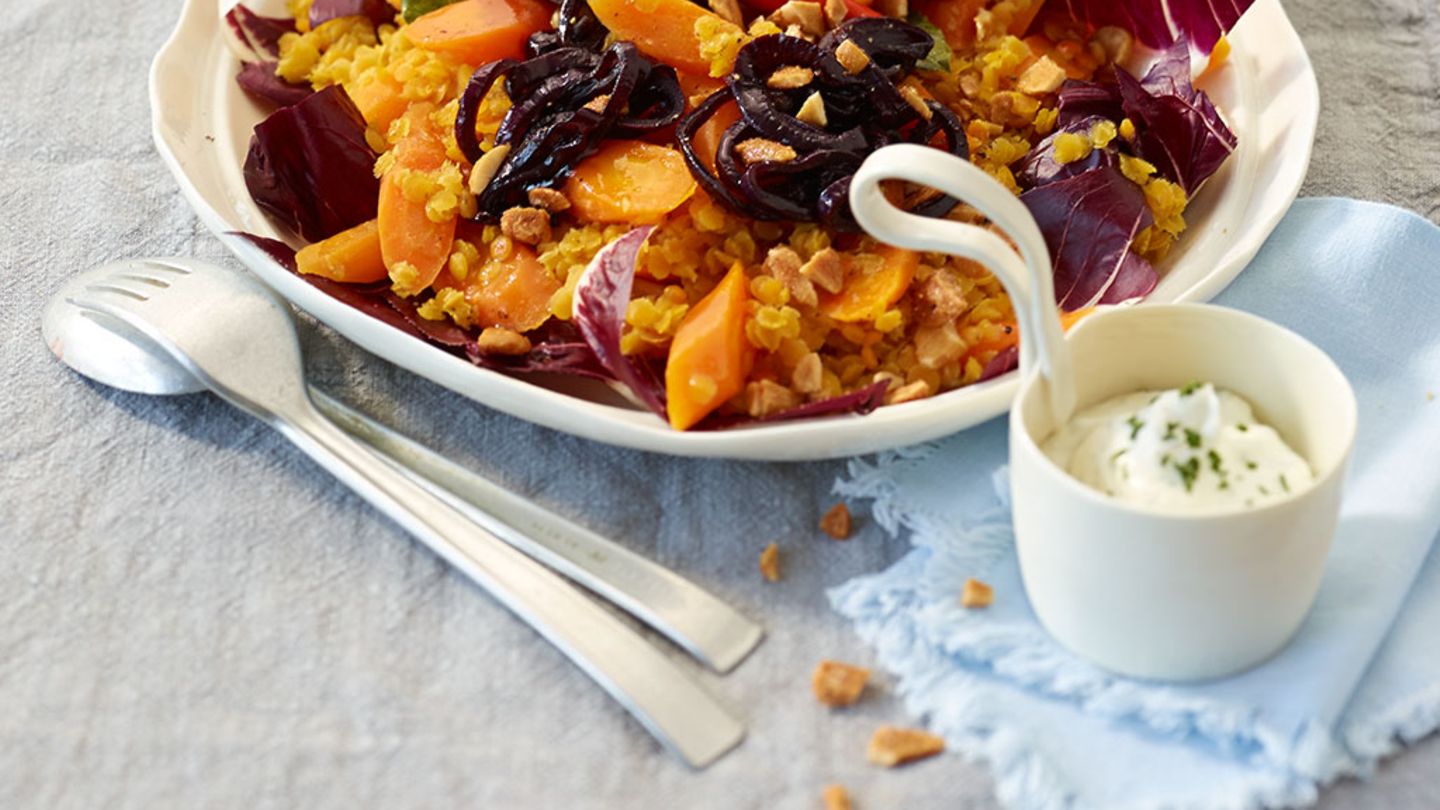 Möhren-Linsen-Salat Rezept