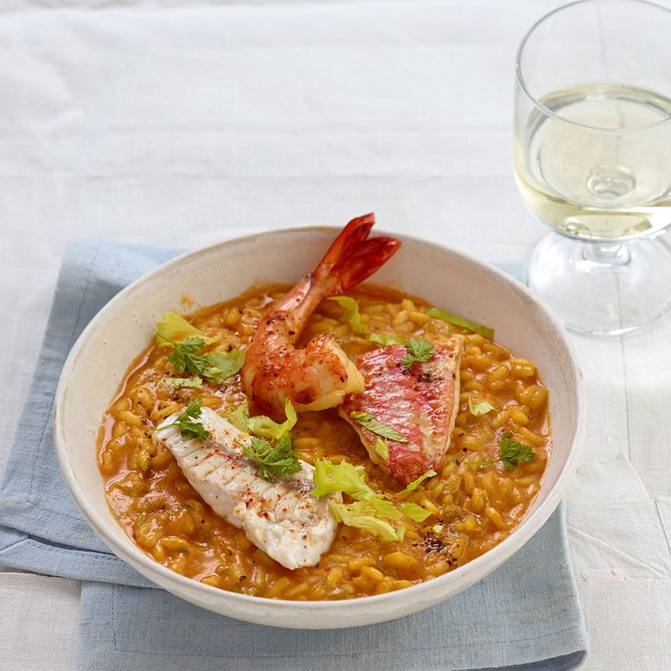 Bouillabaisse-Risotto