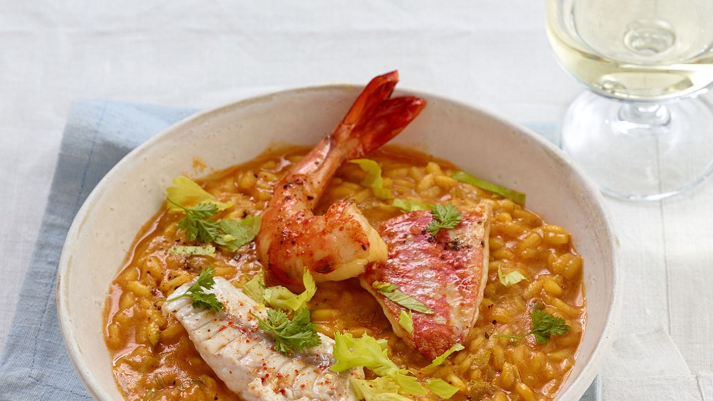 Bouillabaisse-Risotto Rezept