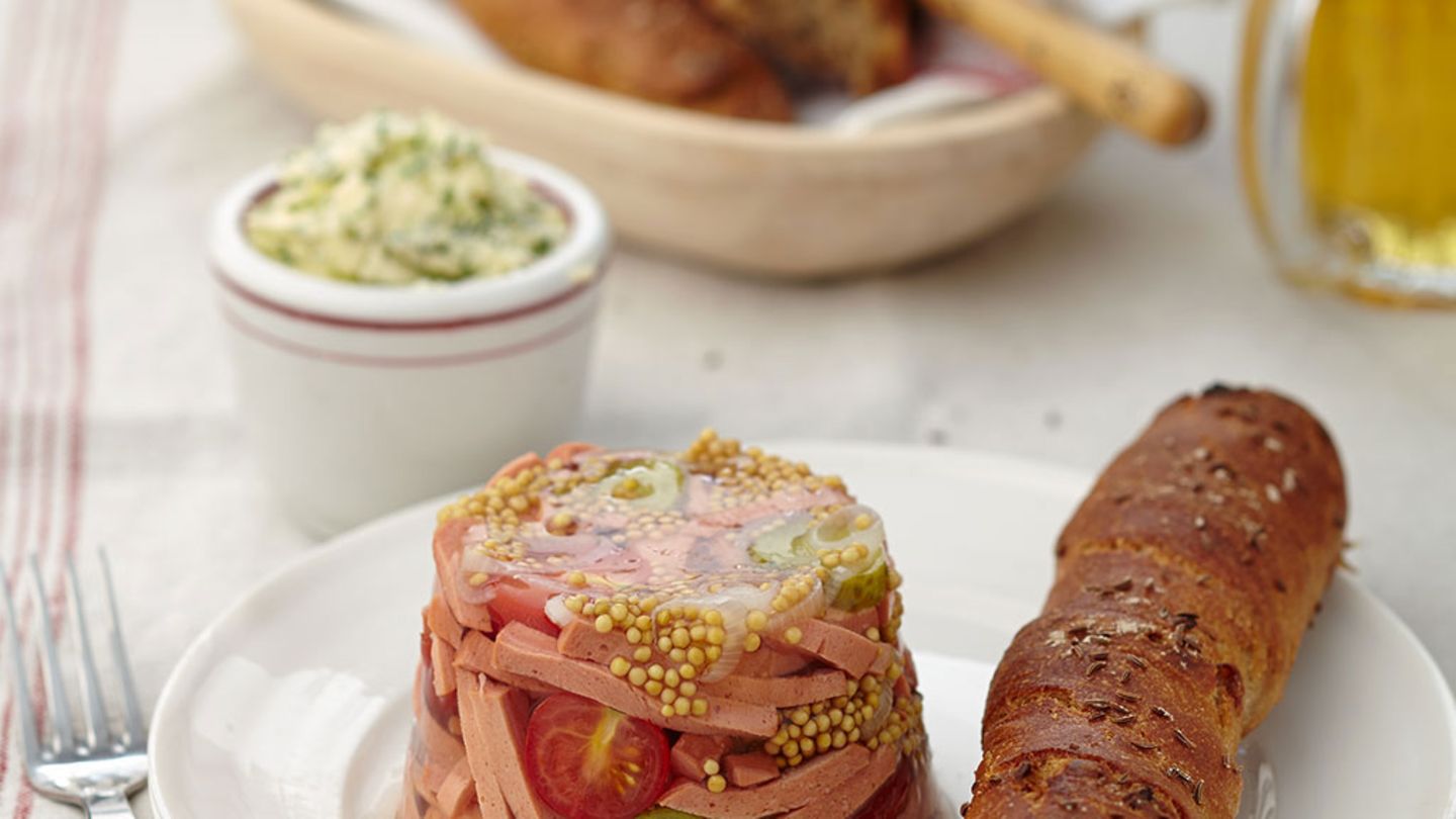Weinknorzen mit Kressebutter Rezept