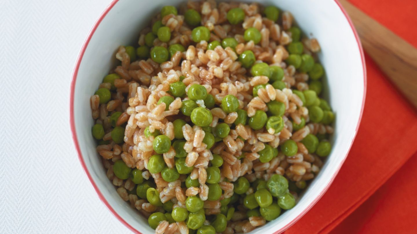 Dinkel-Erbsen Rezept - [ESSEN UND TRINKEN]