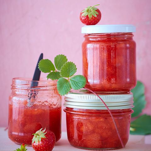 Erdbeer-Konfitüre und Gelee: leckere Rezepte
