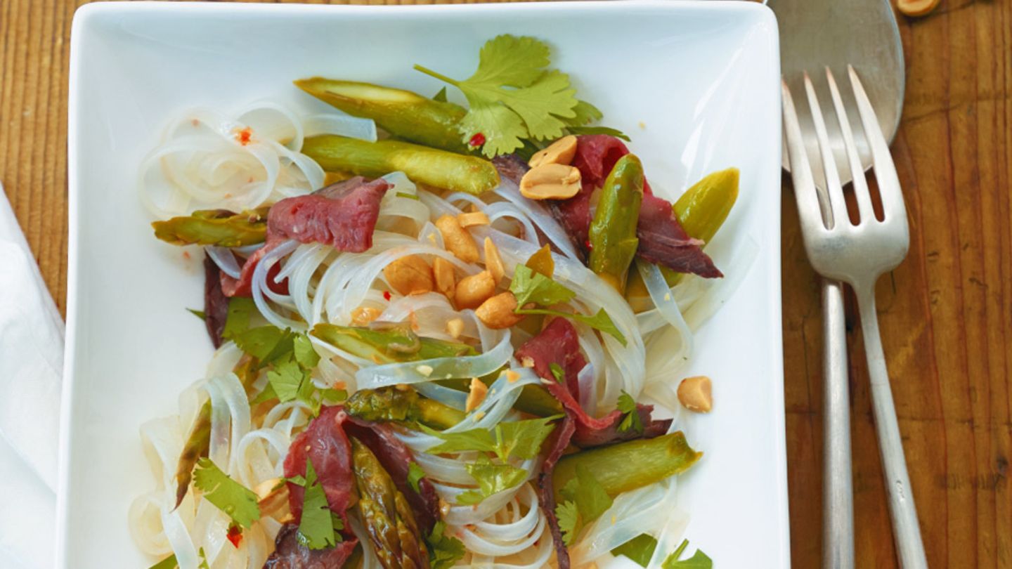 Asiatischer Spargelsalat Rezept