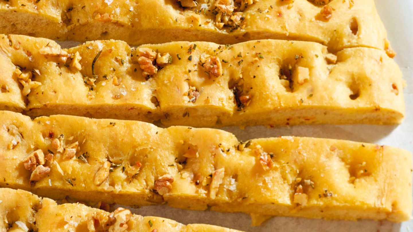 Walnuss-Focaccia Rezept