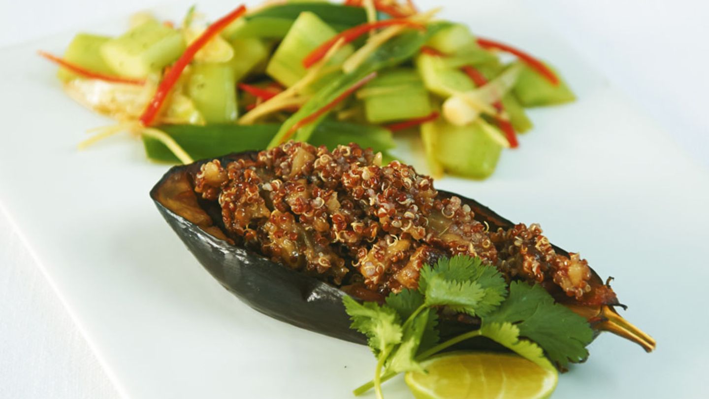 Gefüllte Auberginen Rezept