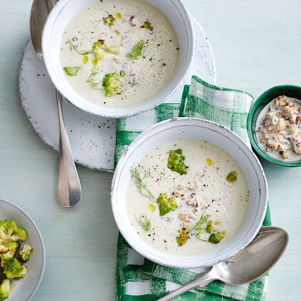 Blumenkohl-Fenchel-Suppe Rezept - [ESSEN UND TRINKEN]