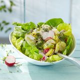 Kartoffelsalat mit Meerrettich