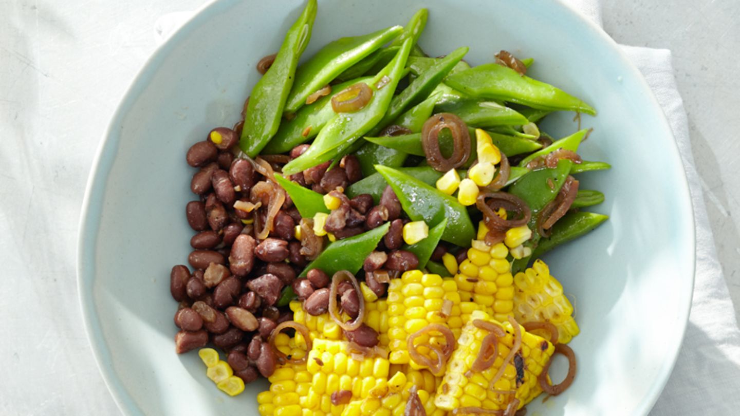 Bohnen-Mais-Salat Rezept