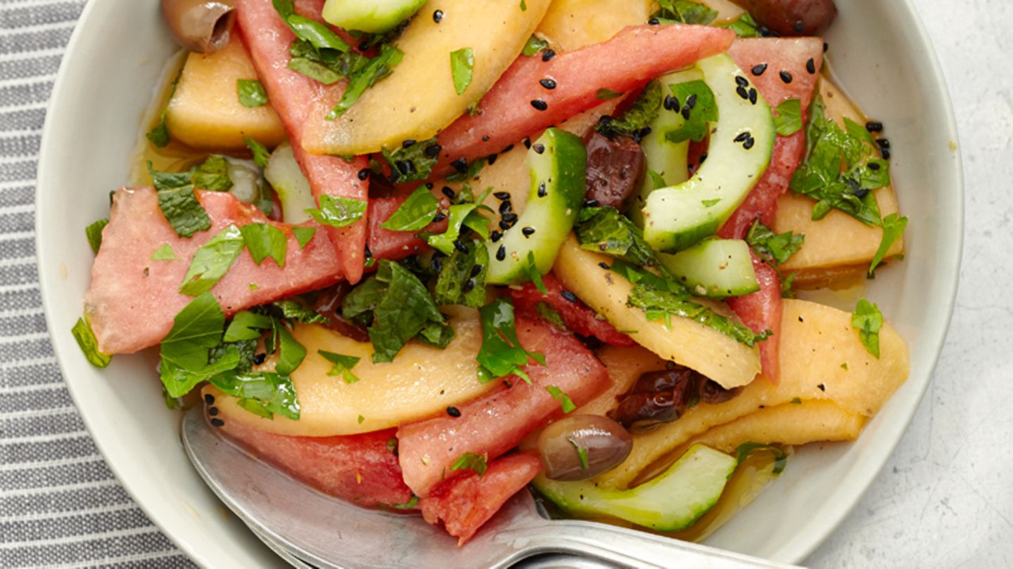 Melonensalat Rezept