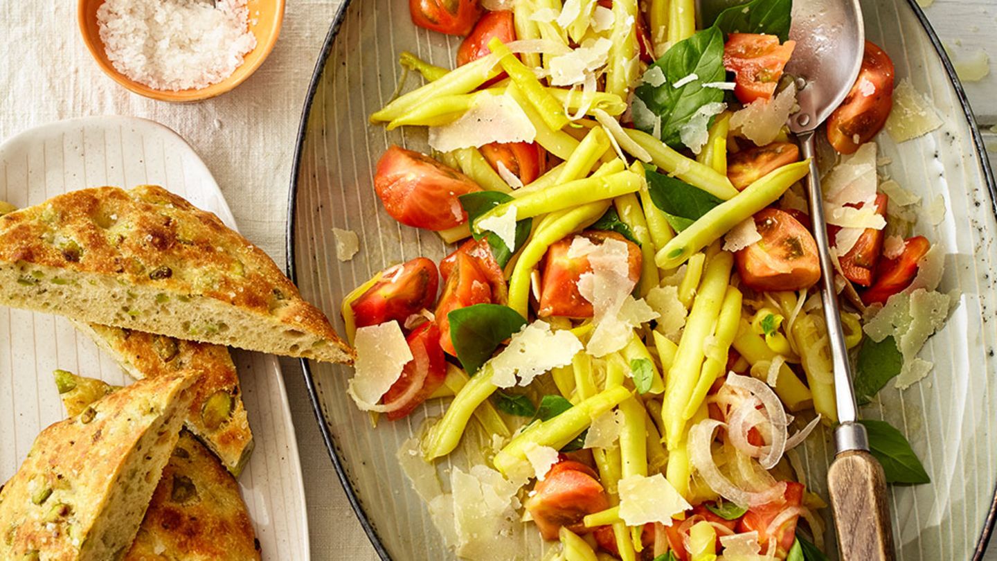 Dicke-Bohnen-Focaccia Rezept