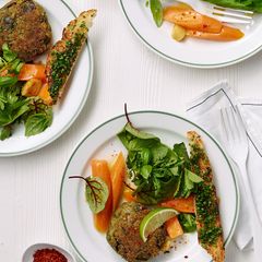 Ampfer-Minz-Salat mit Möhren