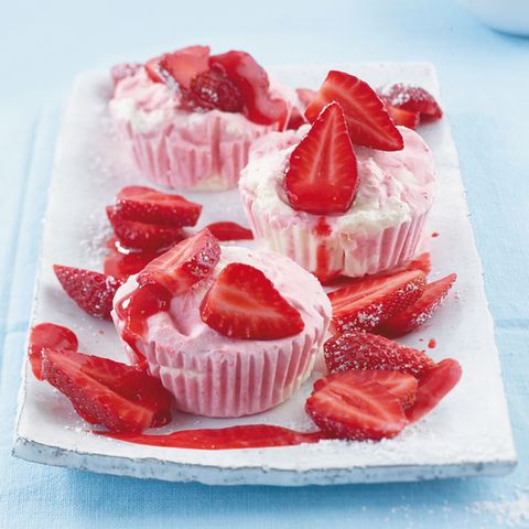 Erdbeer-Eistörtchen