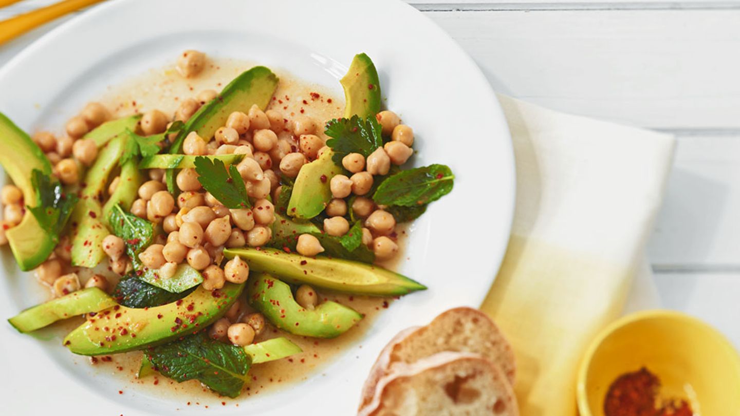 Kichererbsen-Avocado-Salat Rezept