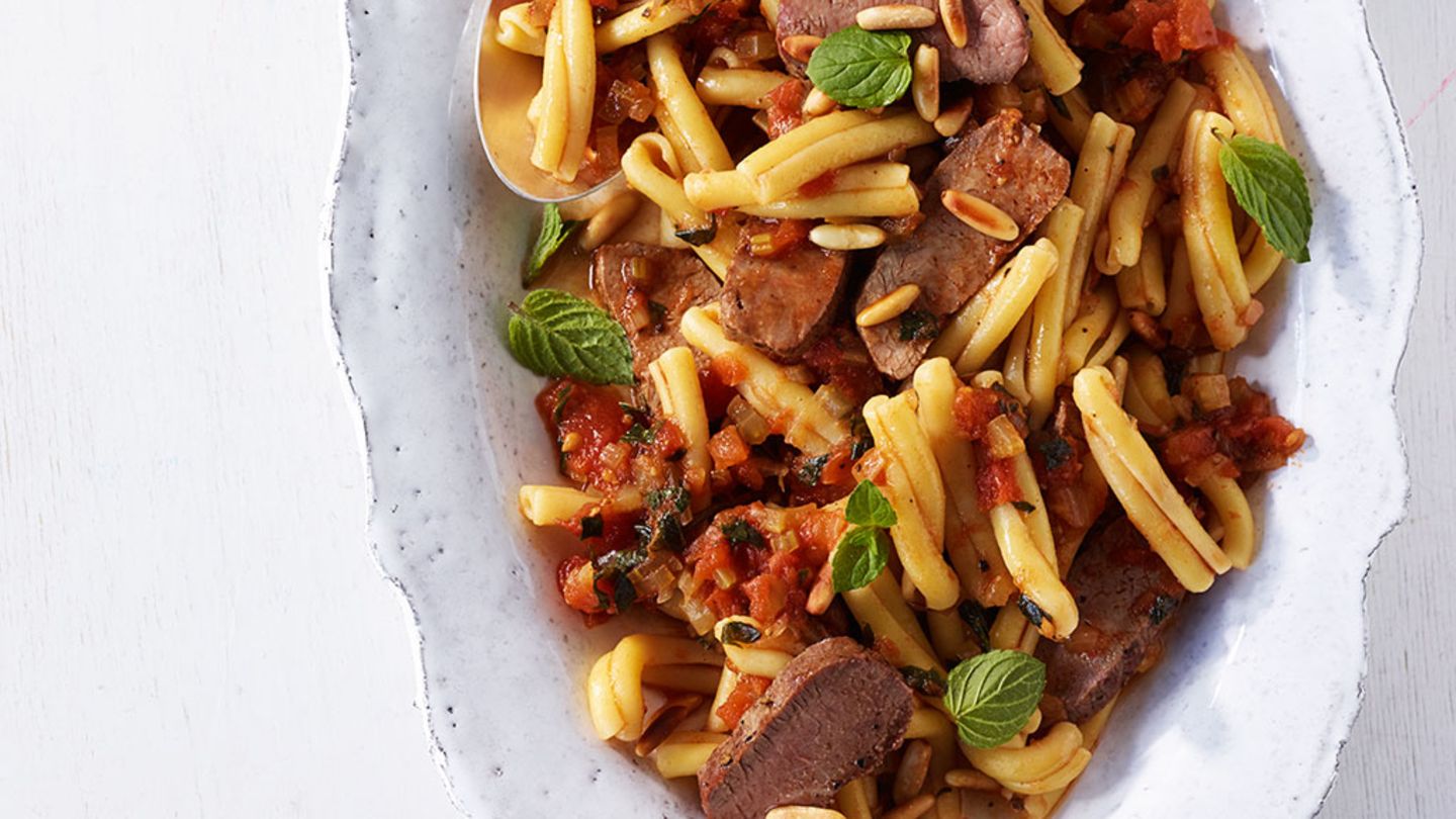 Casarecce mit Sugo und Lamm Rezept