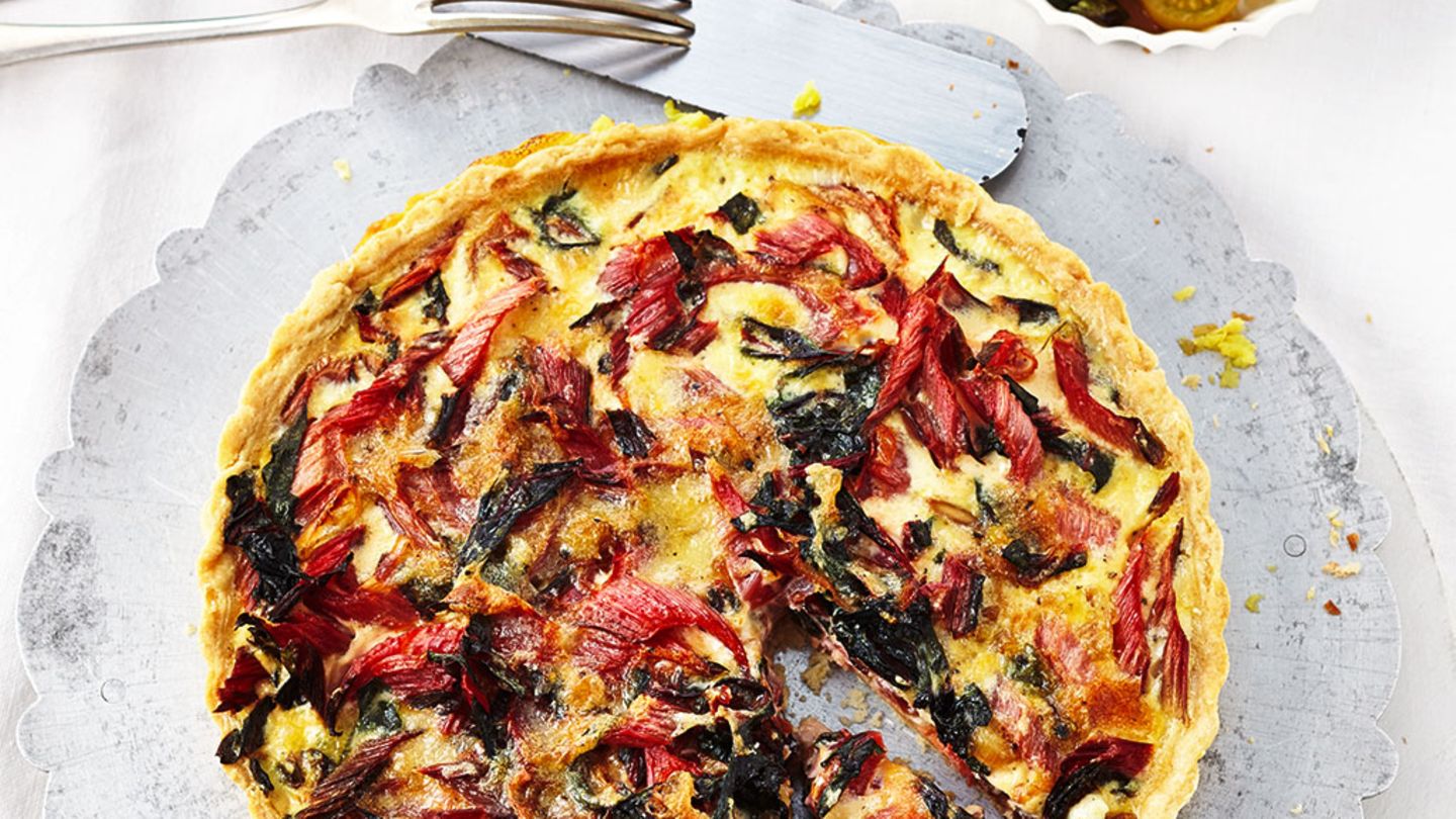Mangold-Tarte Rezept - [ESSEN UND TRINKEN]