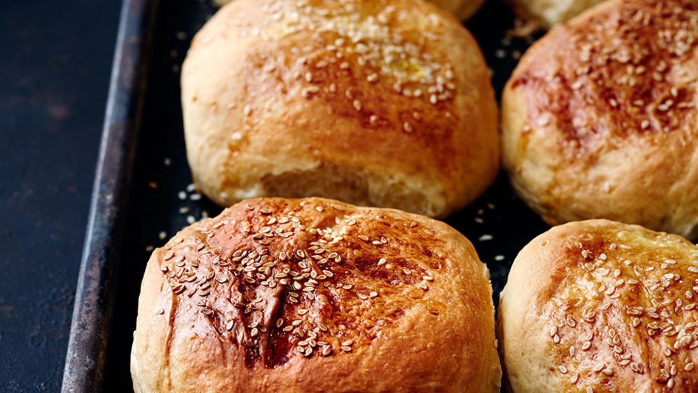 Burger-Brötchen Rezept