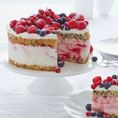 Himbeertorte mit Frischkäse-Mousse