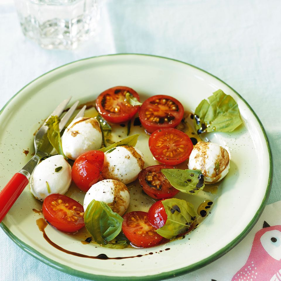 Marinierter Mozzarella Rezept ESSEN UND TRINKEN 