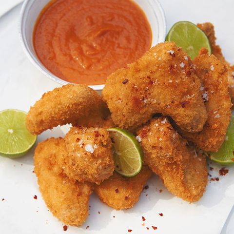 Chickenwings in Bierkruste