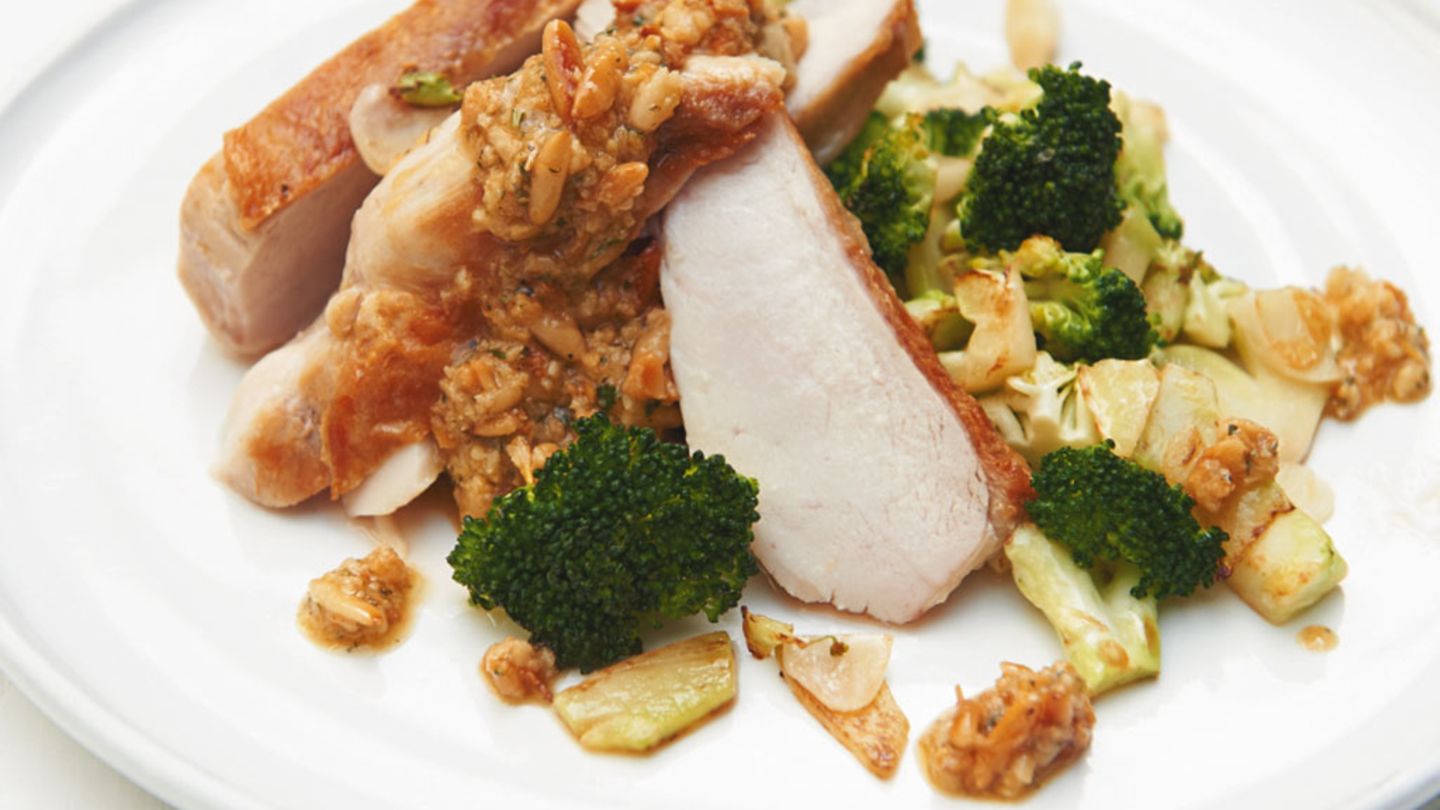 Hähnchenbrust mit Broccoli Rezept