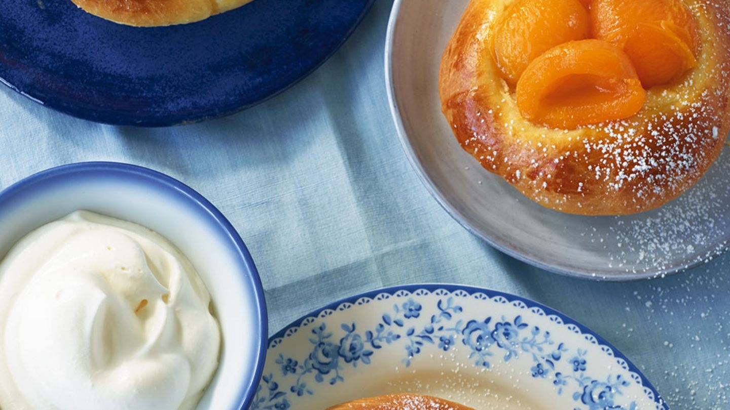 Aprikosen-Brioche-Teilchen Rezept
