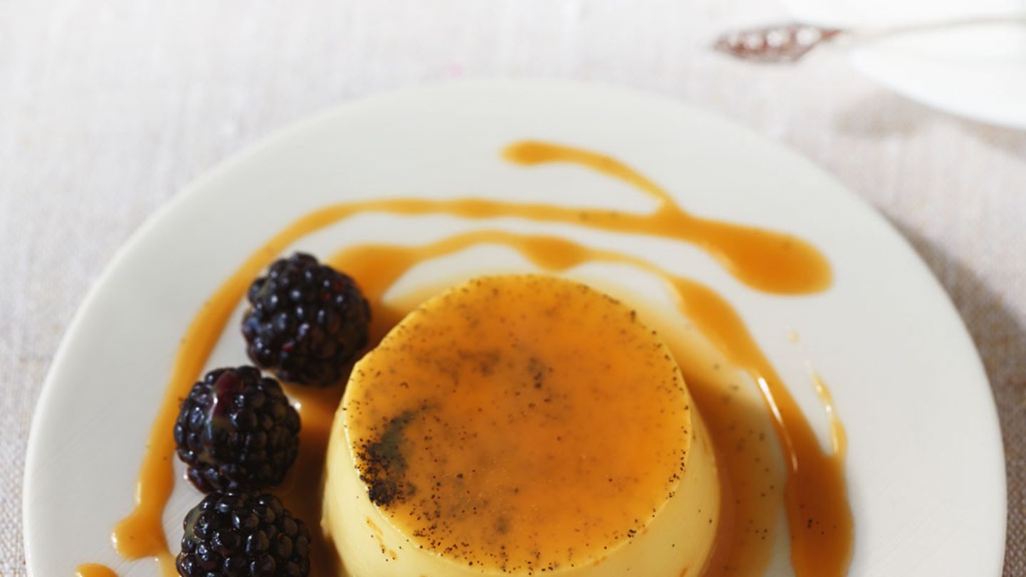 Rosmarin-Crème-Caramel Rezept