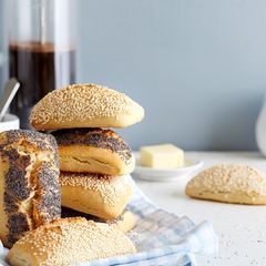 Joghurtbrötchen mit Saaten