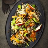 Sauerkraut-Linsen-Salat