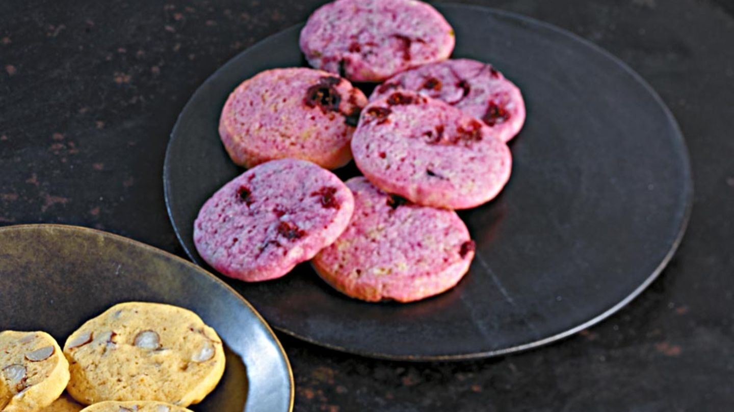 Rote-Bete-Cranberry-Kekse Rezept