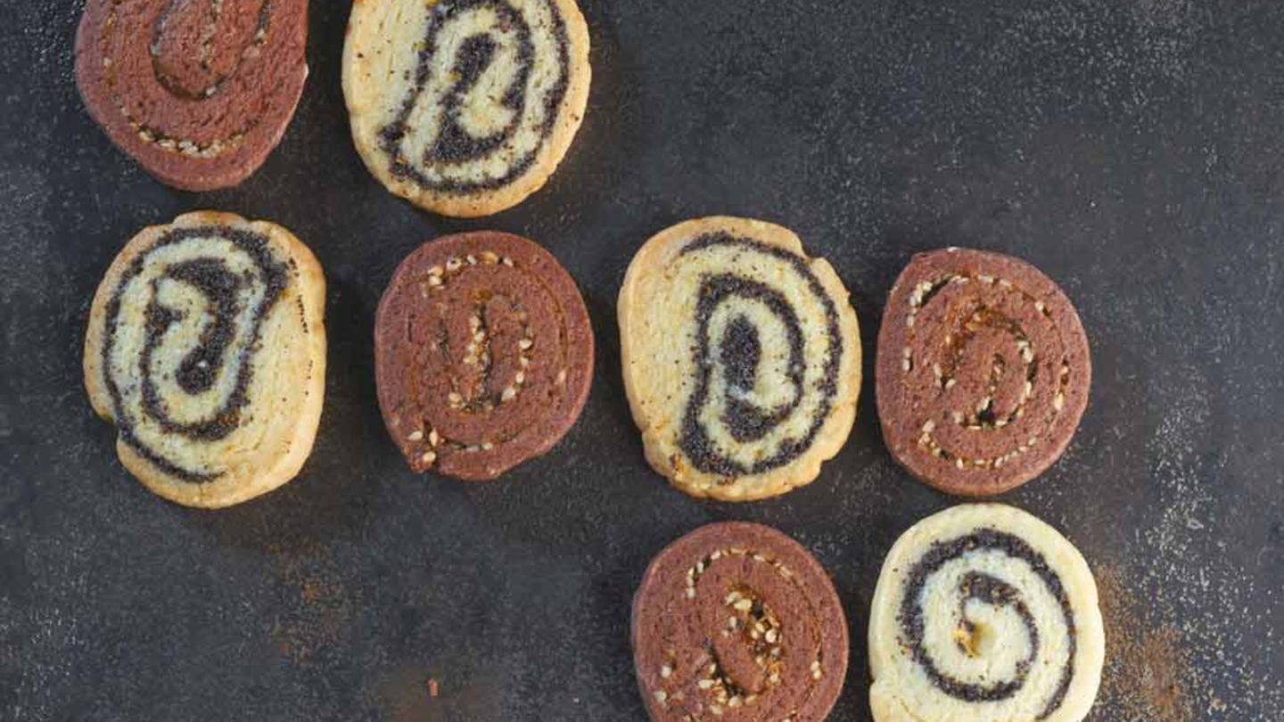 Schoko-Sesam-Schnecken Rezept