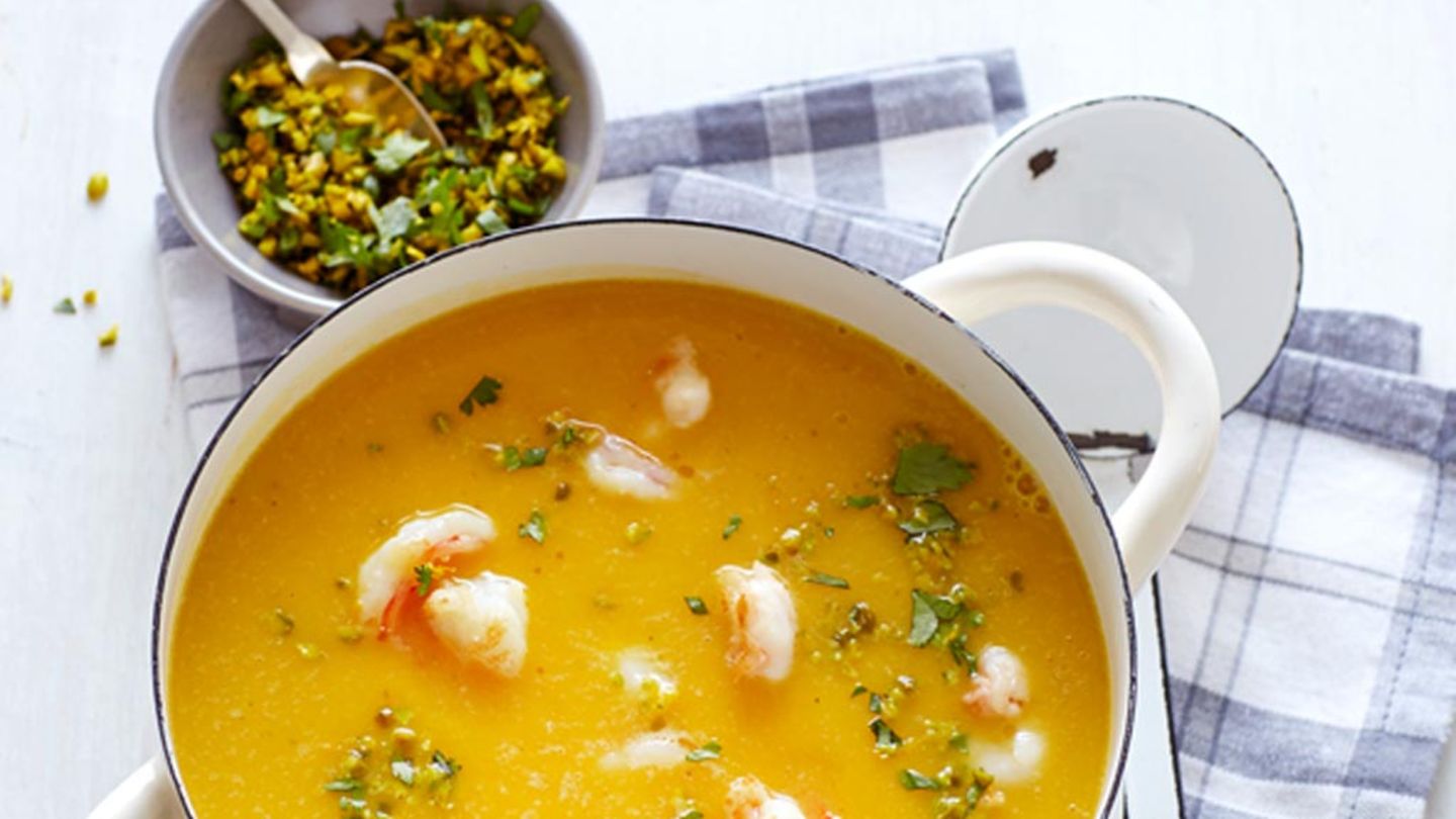 Kürbis-Koriander-Suppe Rezept