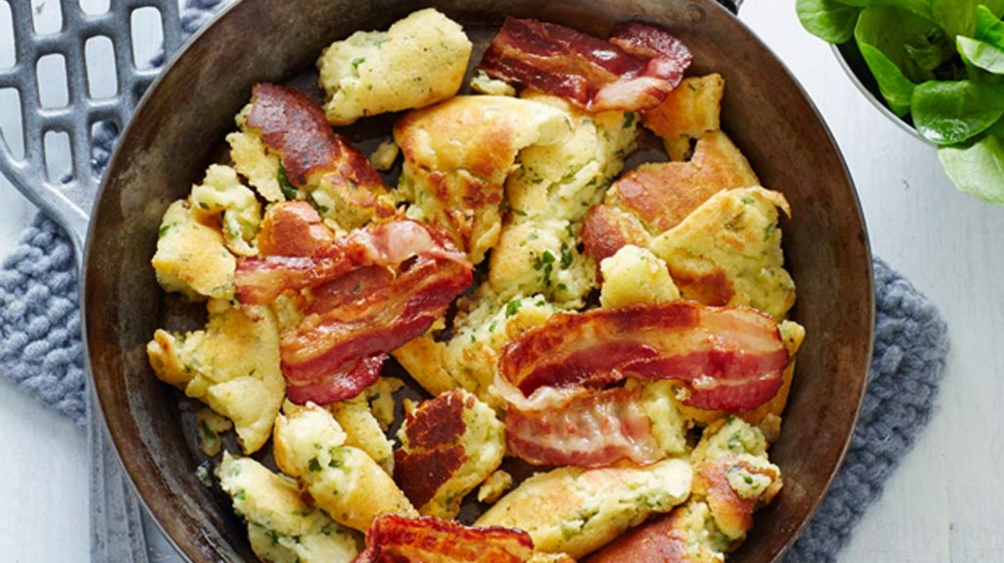 Petersilien-Speck-Schmarren Rezept