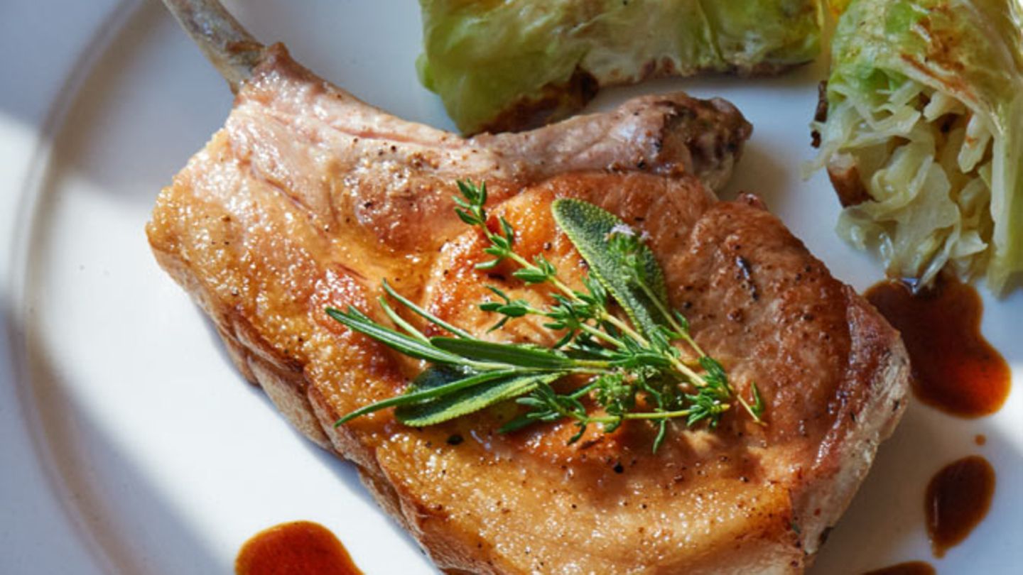 Schweinekotelett vom Schwäbisch Hällischen Landschwein Rezept