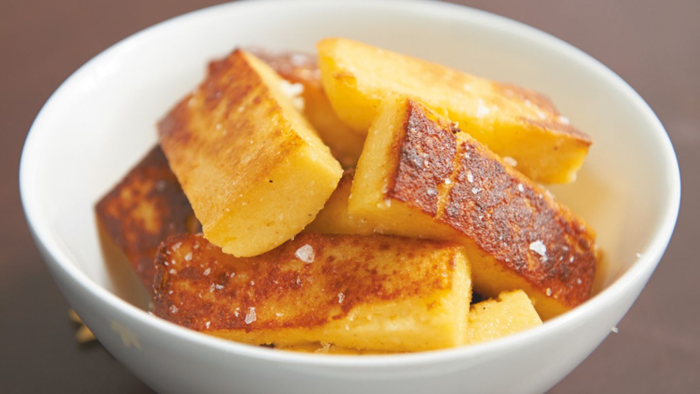 Polenta-Pommes Rezept