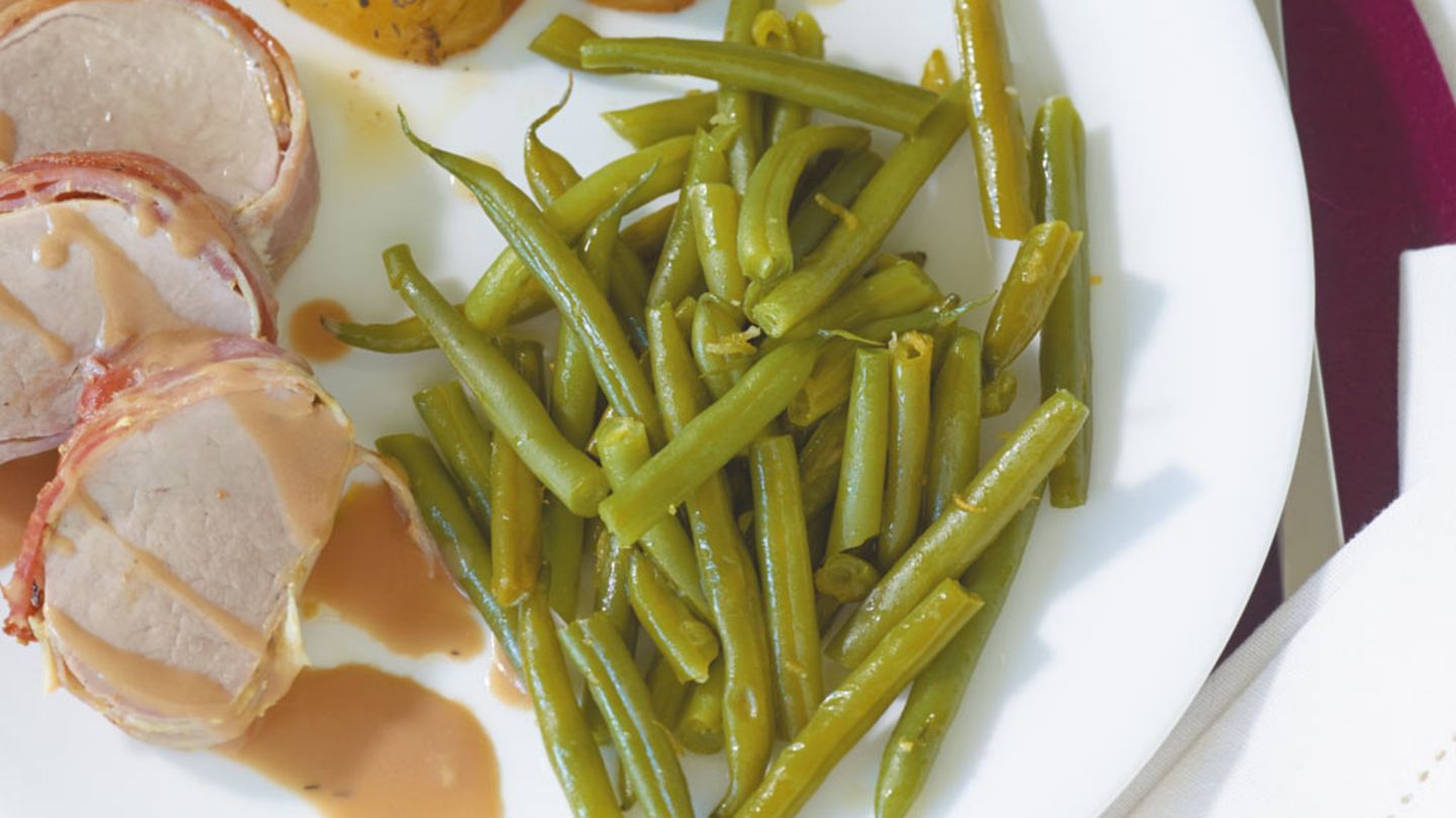 Butterbohnen mit Zitrone Rezept