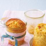 Mais-Mandel-Kuchen im Glas