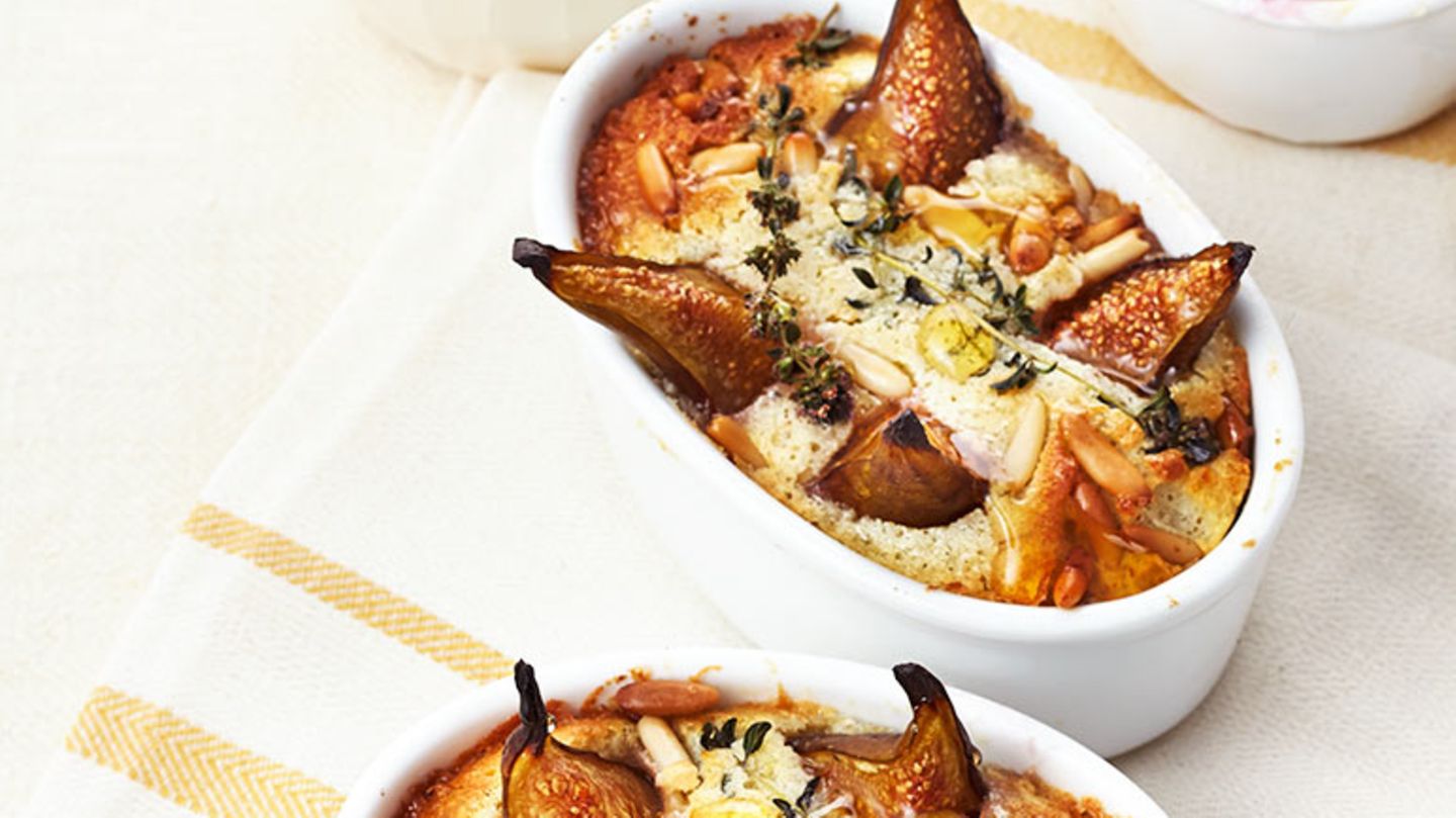 Feigen-Clafoutis mit Thymian Rezept