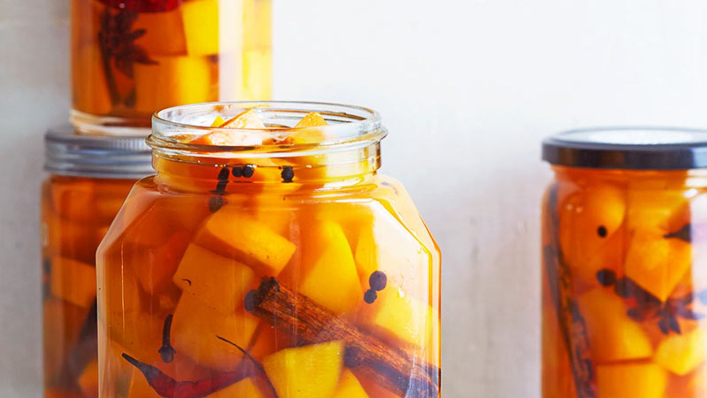 Kürbis-Pickle Rezept