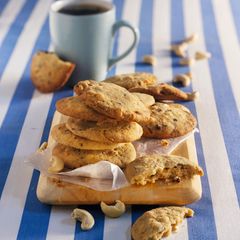Schoko-Cashew-Cookies