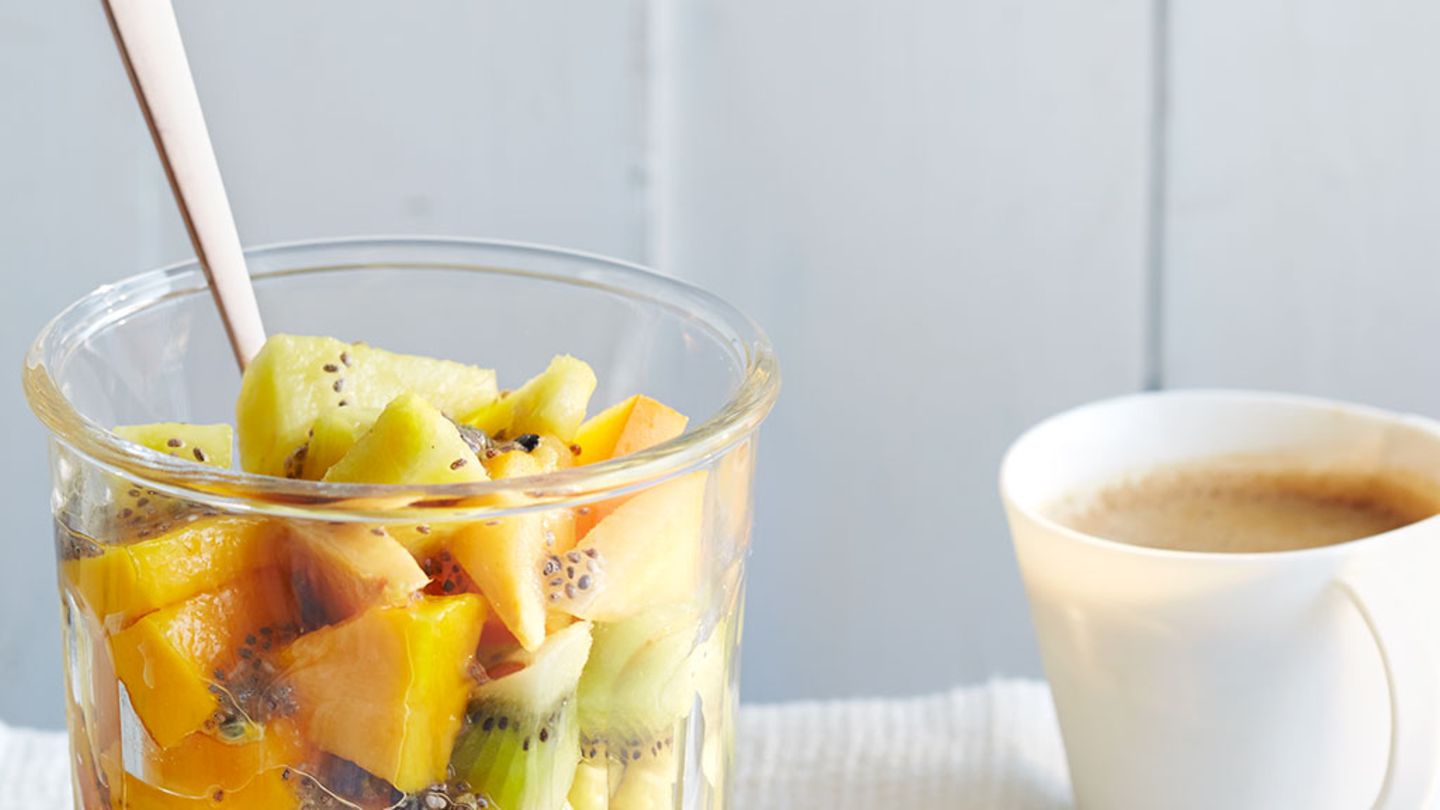 Südfruchtsalat mit Chia Rezept