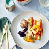 Ofengemüse mit Schweinefilet