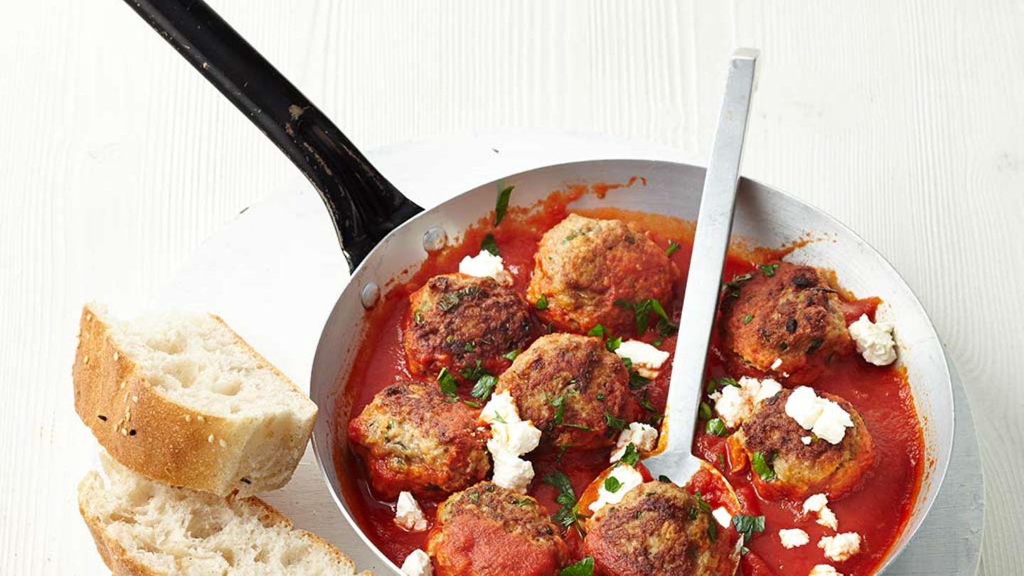 Lammhackbällchen in Tomatensauce Rezept