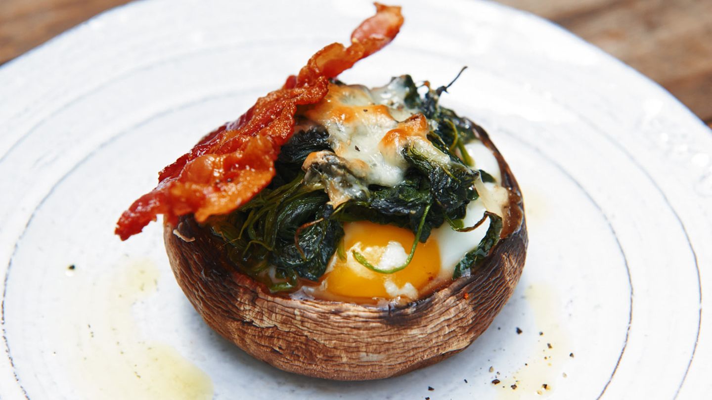 Gefüllte PortobelloPilze Rezept [ESSEN UND TRINKEN]