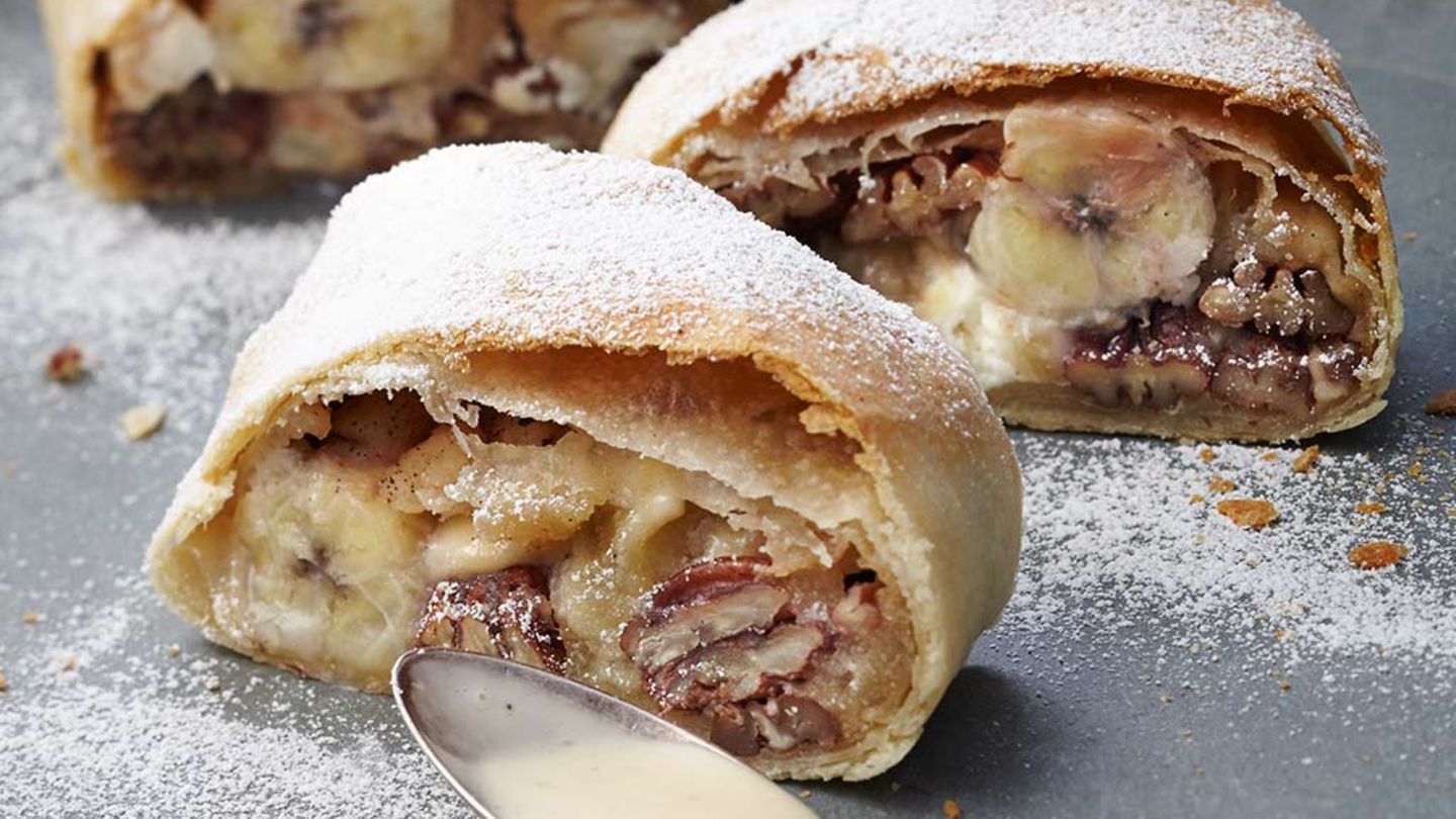 Bananenstrudel Rezept
