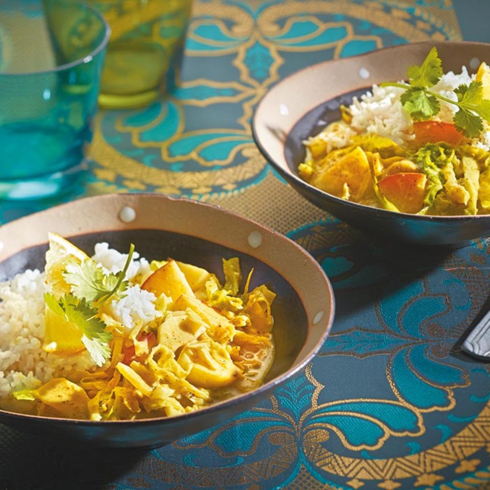 Vegetarisches Curry Rezept Essen Und Trinken