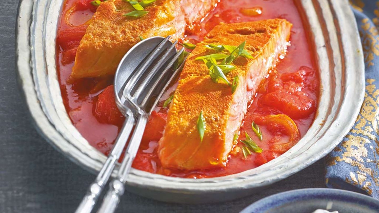 Indisches Lachscurry Rezept
